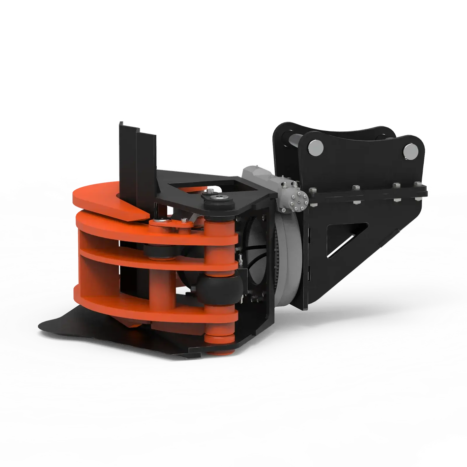 Rotating Excavator Tree Shear
