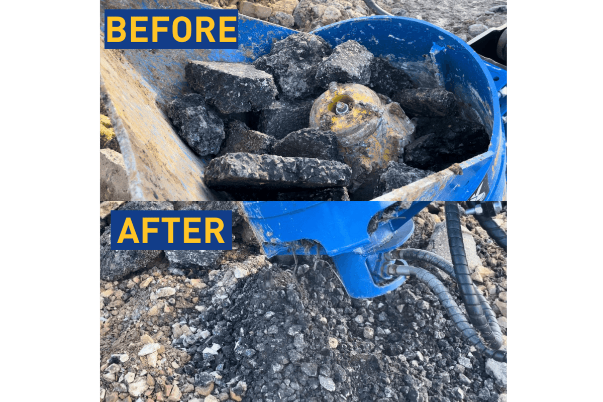 Cone Crusher Bucket for 3-10T Excavators