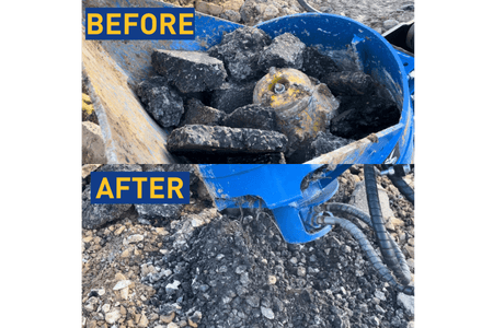 Cone Crusher Bucket for 3-10T Excavators