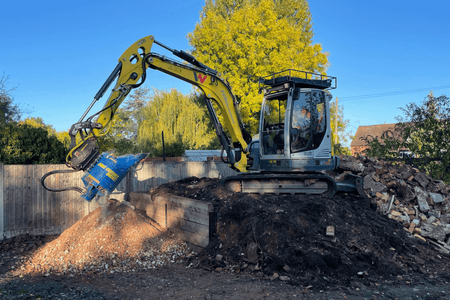 Cone Crusher Bucket for 3-10T Excavators