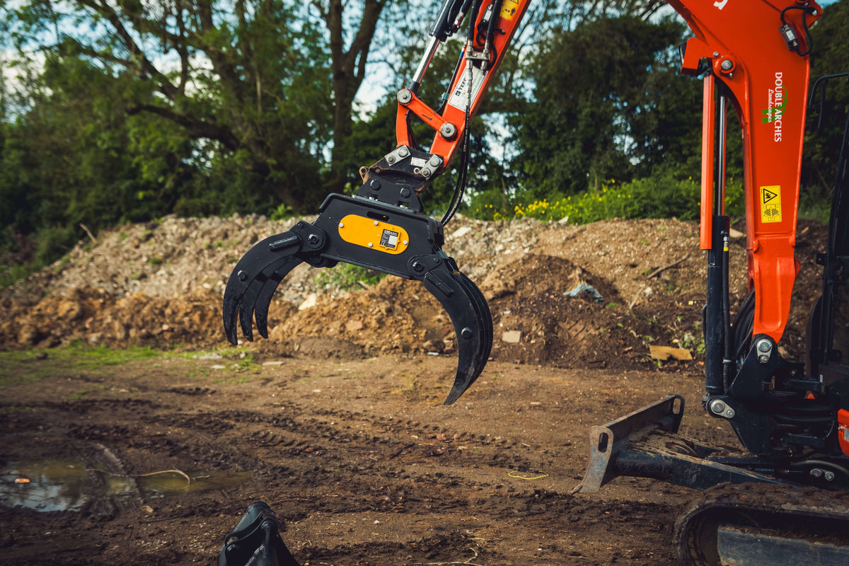 Excavator Grabs, Grapples & Thumbs Explained: Which Attachment Is Right For You