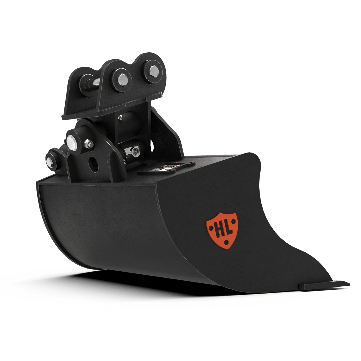 0-1.5 Tonne Excavator Scandinavian Tilt Bucket Rear View