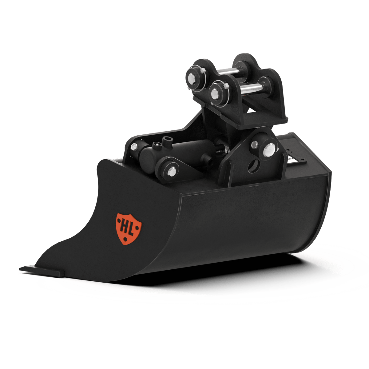 0-1.5 Tonne Excavator Scandinavian Tilt Bucket Rear View